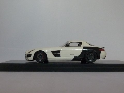 Brabus 700 Biturbo (SLS AMG), 2011, wit, Schuco Pro.R43, 45 088 1900