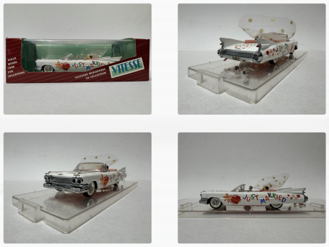 Cadillac Type 62 cabriolet open %22just married%22, 1959, Vitesse, 382