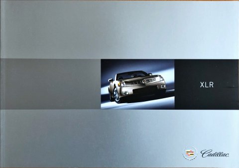 Cadillac XLR nr. 1050092004, 2004 A4, 40, NL year 2004 folder brochure