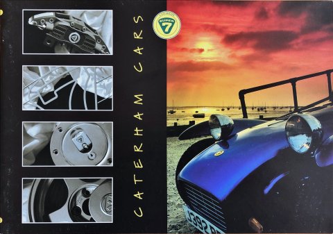 Caterham Super 7 nr. -, 1996 A4, 32, NL/FR year 1996 folder brochure