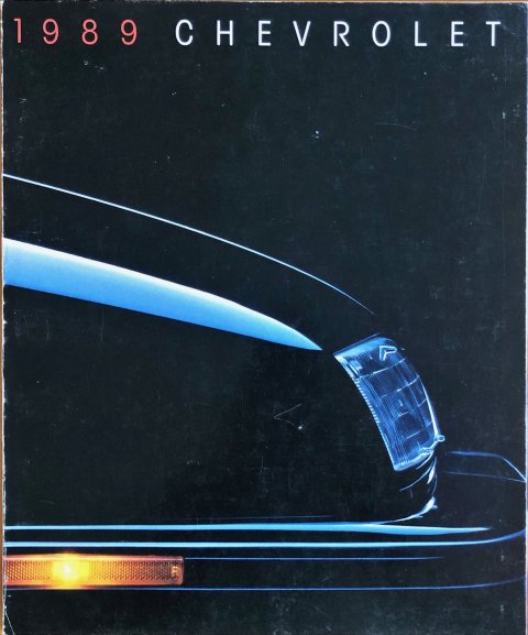 Chevrolet 1989 models nr. 4845, 1988-07 23,0 x 27,5, 78, EN year 1988 folder brochure