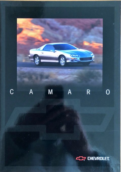 Chevrolet Camaro nr. DE 10 10 05 49, 1998 DE 1998 folder brochure
