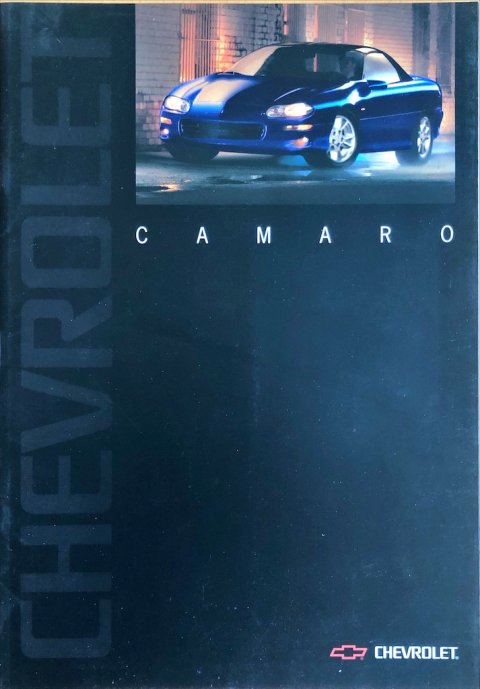 Chevrolet Camaro nr. DU 01 25002, 2000-10 NL 2000 folder brochure