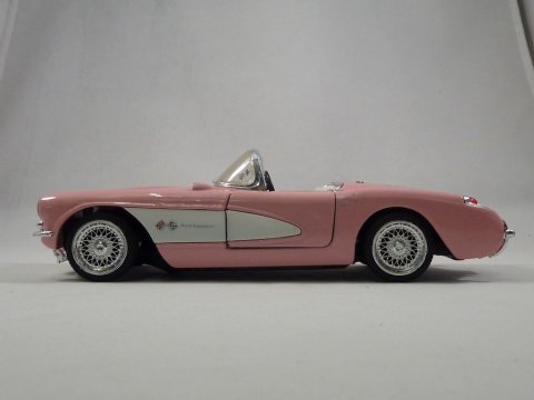 Chevrolet Corvette, 1957, S, SS 7708, scale 1op24