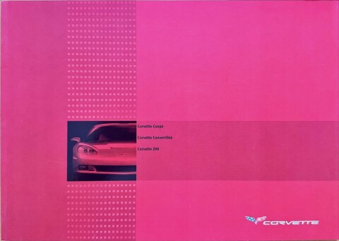 Chevrolet Corvette 2006 nr. 2CC601NL06AA, 2006 A4, 52, NL year 2006 folder brochure