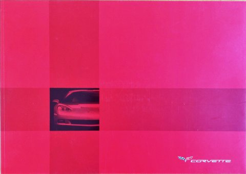 Chevrolet Corvette nr. 1250052005, 2005 A4, 44, NL year 2005 folder brochure