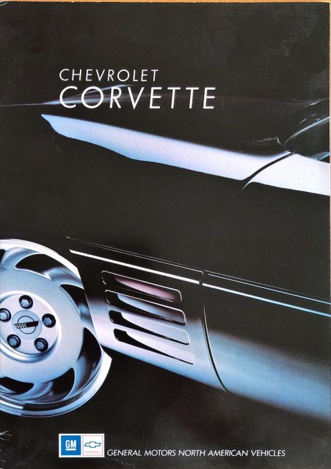 Chevrolet Corvette nr. -, 1991 A4, 8, NL : EN year 1991 folder brochure