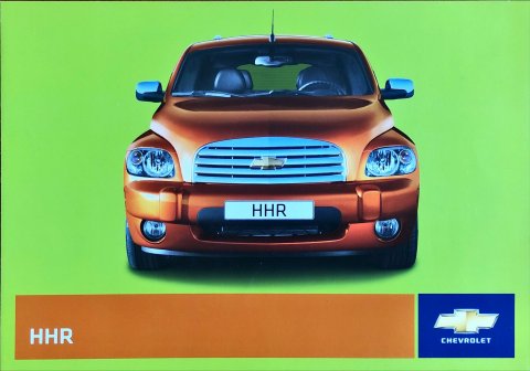 Chevrolet HHR nr. 271256, 2007-09 A4, 4, NL year 2007 folder brochure