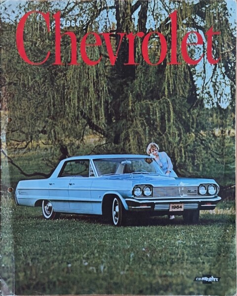 Chevrolet Modellen 1964 nr. J.2471, 1964 27,0 x 33,5, 16, NL year 1964 folder brochure