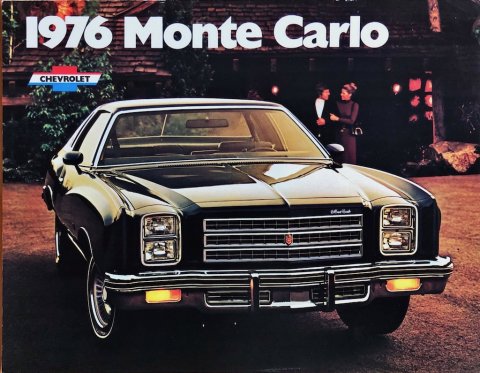 Chevrolet Monte Carlo nr. 3312, 1975-09 21,7 x 28,0, 8, EN year 1975 folder brochure
