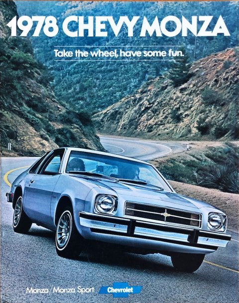 Chevrolet Monza nr. 3577, 1977-07 21,7 x 28,0, 12, EN year 1977 folder brochure