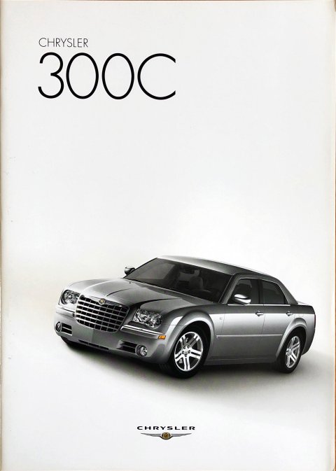 Chrysler 300C nr. -, 2005-10 A4, 24, NL year 2005 folder brochure