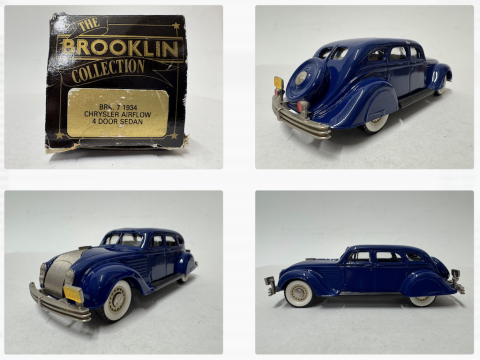 Chrysler Airflow 4 door sedan, 1934 Brooklin, BRK.7
