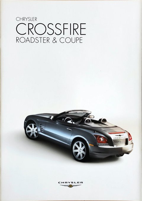 Chrysler Crossfire roadster en coupe nr. -, 2005-10 A4, 24, NL year 2005 folder brochure