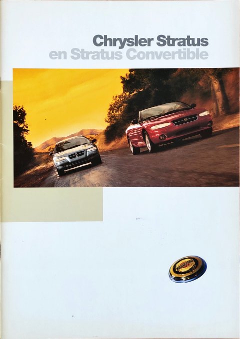 Chrysler Stratus en Stratus cabrio nr. -, 1997-10 A4, 30, NL year 1997 folder brochure
