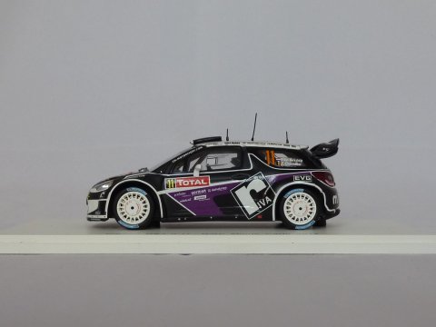 Citroën DS3, #11, WRC Monte Carlo, Peter van Merksteijn - E. Chevaillier, 2012, Spark, S3329