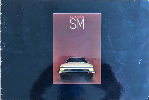 Citroën SM nr. -, 1973-06 22,0 x 32,5, 20, NL year 1973-06 folder brochure