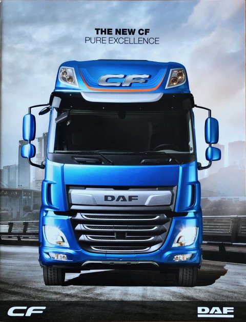 DAF CF nr. DW14317902/HG-GB0917, 2017-09 21,5 x 28,0, 28, EN year 2017 folder brochure