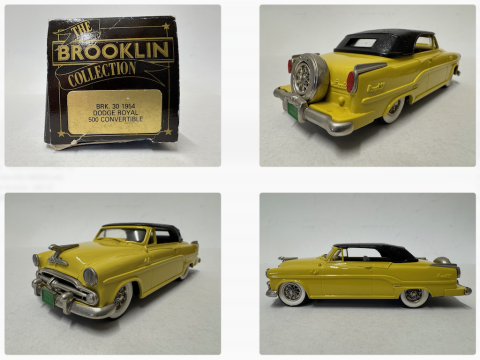 Dodge Royal 500 Convertible, 1954 Brooklin BRK.30