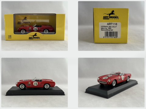 Ferrari 250 California Sebring Serena : Scarlatti 1960 Art Model ART116