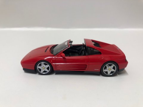 Ferrari 348 TS 1989 Herpa rood 1op43