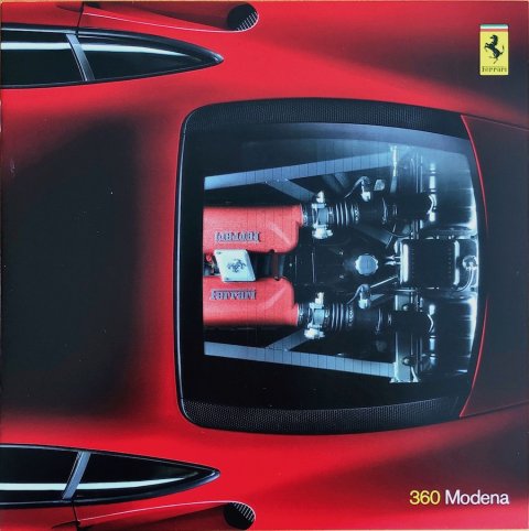 Ferrari 360 Modena nr. 1529:99, 1999 21,0 x 21,0, 12, EN:IT folder brochure