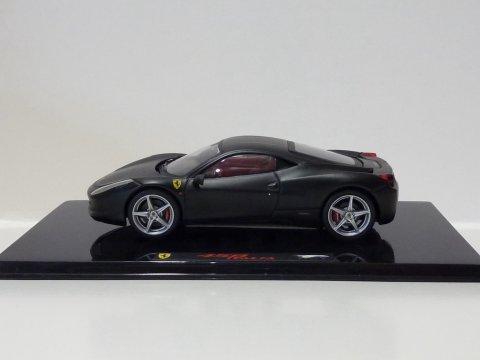 Ferrari 458 Italia 2009 black Hot Wheels Elite X5503