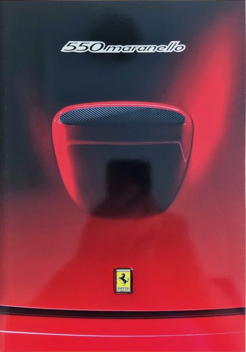 Ferrari 550 Maranello nr. 1150:97, 2000 A4, 50, EN:DU:FR:IT, 2000 folder brochure