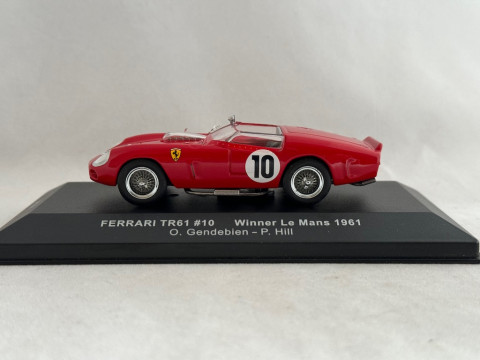 Ferrari TR61 Le Mans # 10 O. Gendebien   P. Hill 1961 IXO LM1961