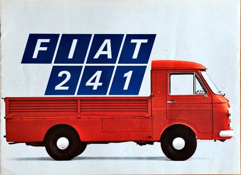Fiat 241 nr. -, 1970-07 20,5 x 28,0, 8, NL year 1970 folder brochure