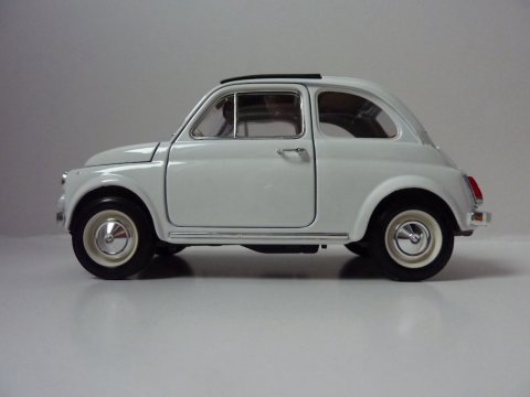 1op18 Fiat 500 F, 1965-1973, Bburago scale 1op18