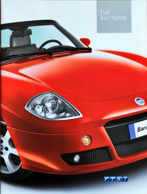 Fiat Barchetta nr. 02.2.1203.40, 2004-06 21,0 x 28,0, 20, Vlaams year 2004 folder brochure