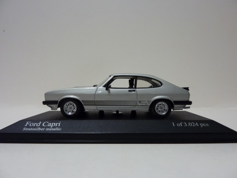 Ford Capri III, 1979, zilver, Minichamps, 400 082220