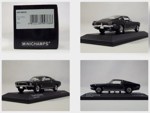 Ford Mustang 1968 Minichamps 400 082020 website
