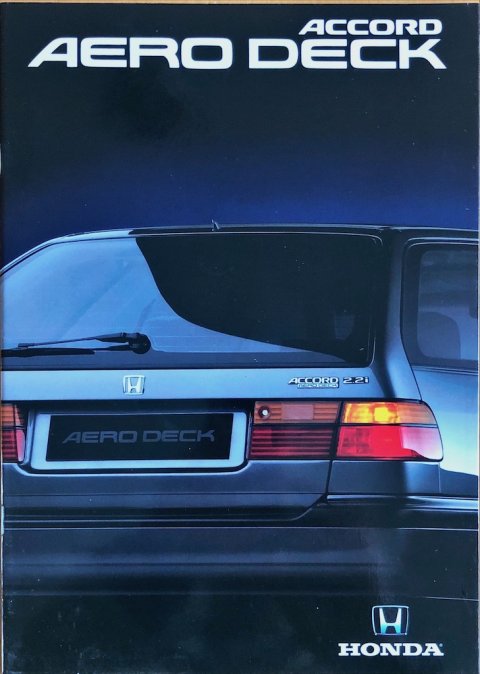 Honda Accord Aerodeck nr. 00102-006-999, 1991-04 NL 1991 folder brochure (1)