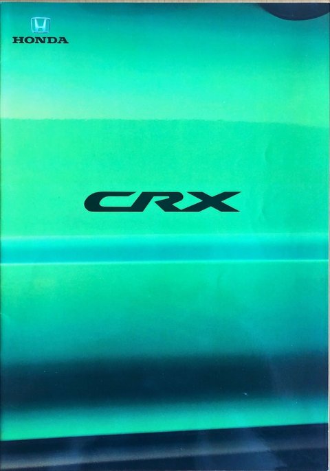Honda CRX nr. 00129-006-999, 1992-05 NL 1992 folder brochure (1)