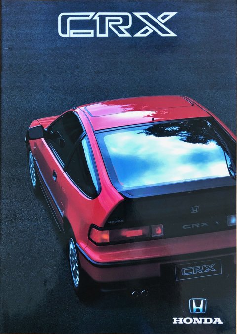 Honda CRX nr. 00293-005-999, 1991-01 A4, 20, NL year 1991 folder brochure