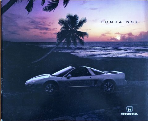 Honda NSX nr. 857969, 1995-07 24,0 x 29,5, 32, EN year 1995-07 folder brochure