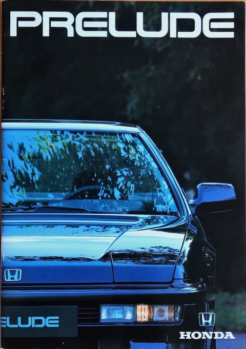 Honda Prelude nr. 00104-006-999, 1990-05 NL 1990 folder brochure (1)