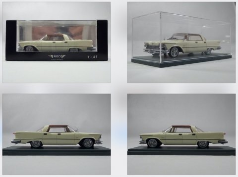 Imperial Crown 4-door Southhampton, 1957, Neo Scale Models, 44080 (1)