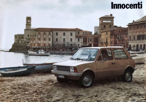Innocenti Innocenti nr. -, jaren 80 A4, 4, NL year jaren 80 folder brochure