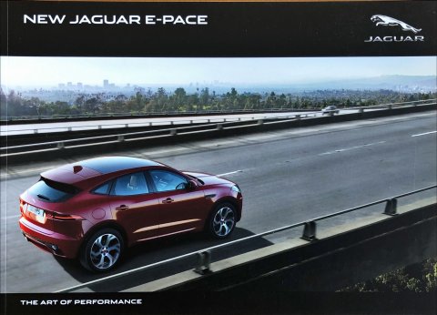 Jaguar E-Pace nr. 1X5401810000BNLNL01P, 2017 A4, 82, NL year 2017 folder brochure
