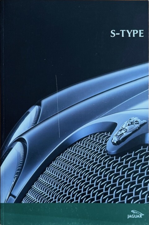 Jaguar S type nr. JLM:33:02:15:02, 2002 23,0 x 34,0, 68, DE year 2002 folder brochure