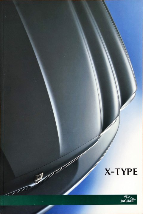Jaguar X-type 03 nr. JLM:12:02:11:03, 2003 23,0 x 34,0, 56, NL year 2003 folder brochure