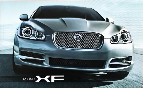 Jaguar XF nr. JLM:61:02:30:08, 2008 18,5 x 30,0, 56, EN year 2008 folder brochure