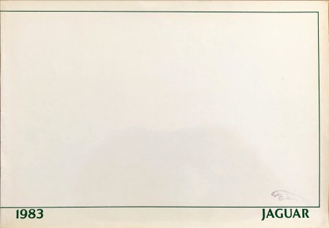 Jaguar XJ 1983 nr. J:EO:101, 1983 21,5 x 30,5, 16, NL year 1983 folder brochure