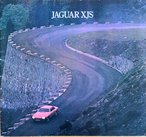 Jaguar XJS nr. 3294:C, jaren 70 28,5 x 29,0, 24, EN year jaren 70 folder brochure