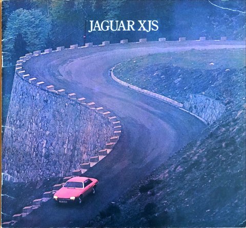 Jaguar XJS nr. BLI49, jaren 70 28,5 x 29,0, 24, EN year jaren 70 folder brochure