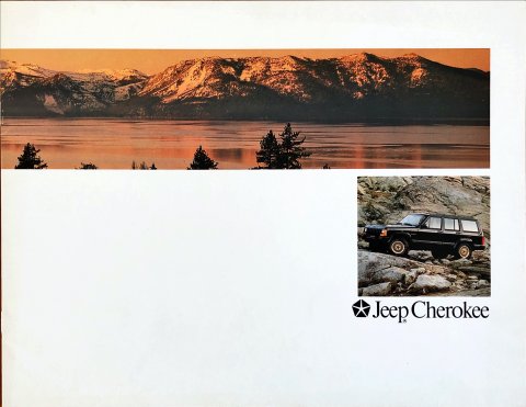 Jeep Cherokee nr. -, 1989-01 21,7 x 28,0, 12, NL year 1989 folder brochure
