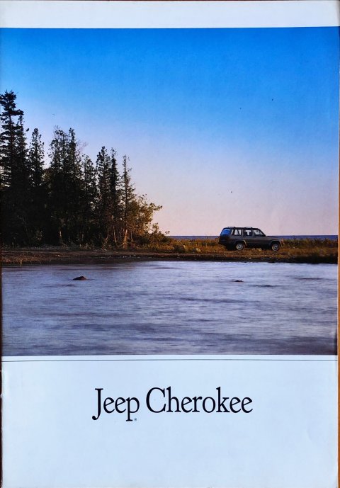 Jeep Cherokee nr. -, - A4, 12, NL year - folder brochure